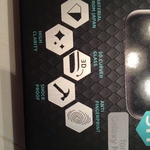 Galaxy android tempered protection cover